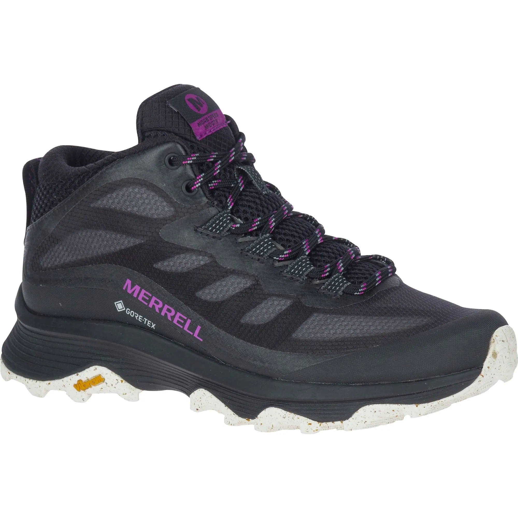 Merrell Moab Speed Mid GORE-TEX Womens Walking Boots - Black