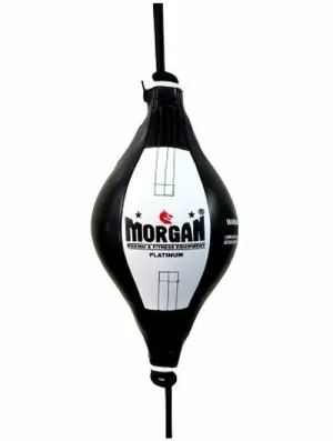 Morgan Platinum Leather Floor to Ceiling   Adjustable Straps