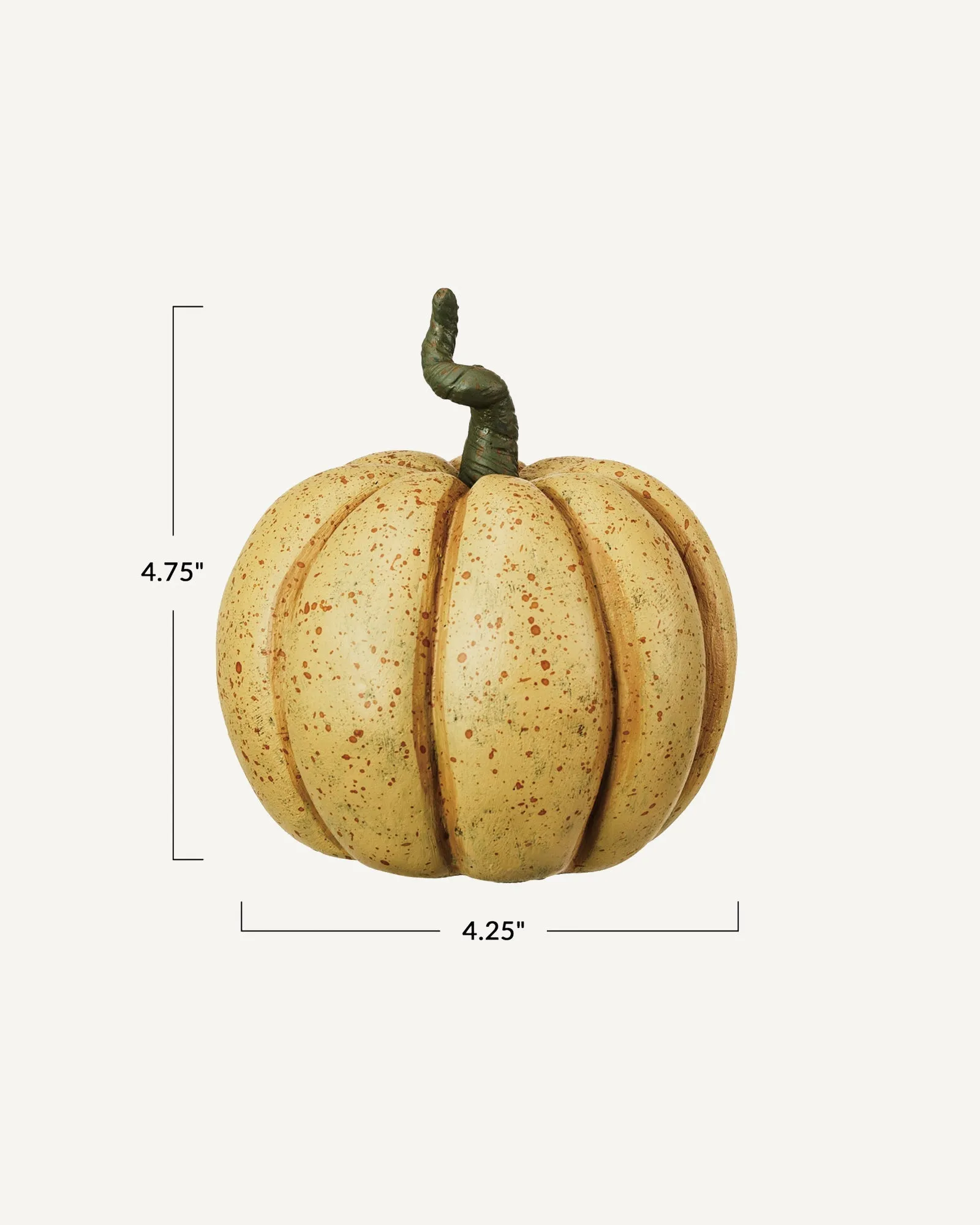 Natural Resin Pumpkin