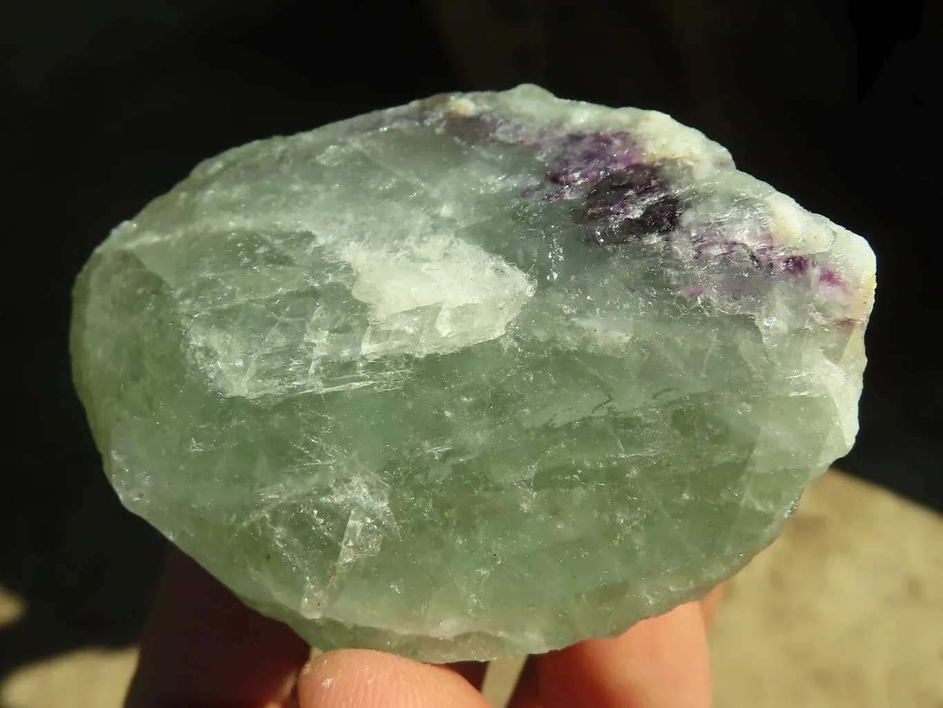 Natural Rough Watermelon Fluorite Cobbed Specimens  x 14 From Uis, Namibia