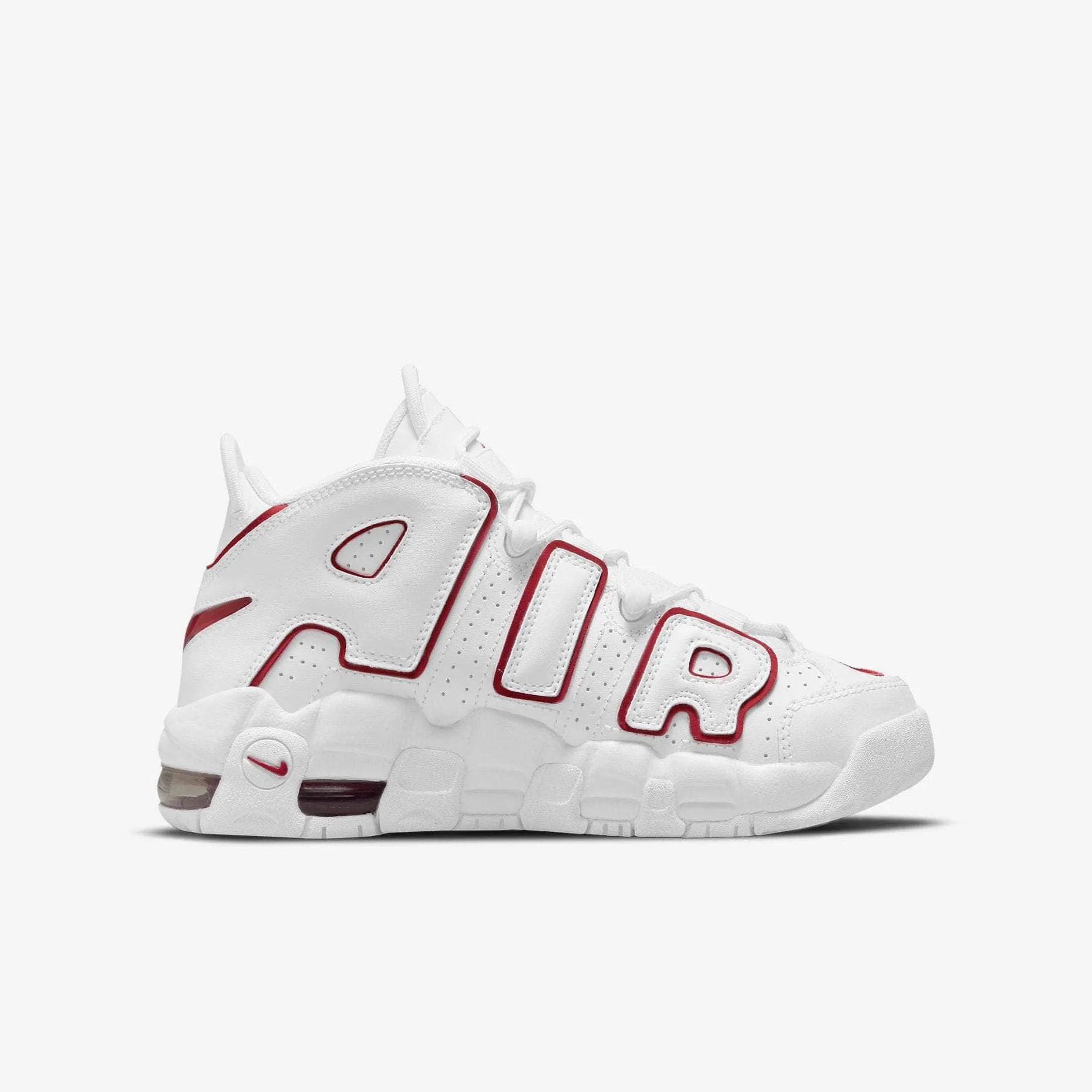 Nike Air More Uptempo 'White Varsity Red'