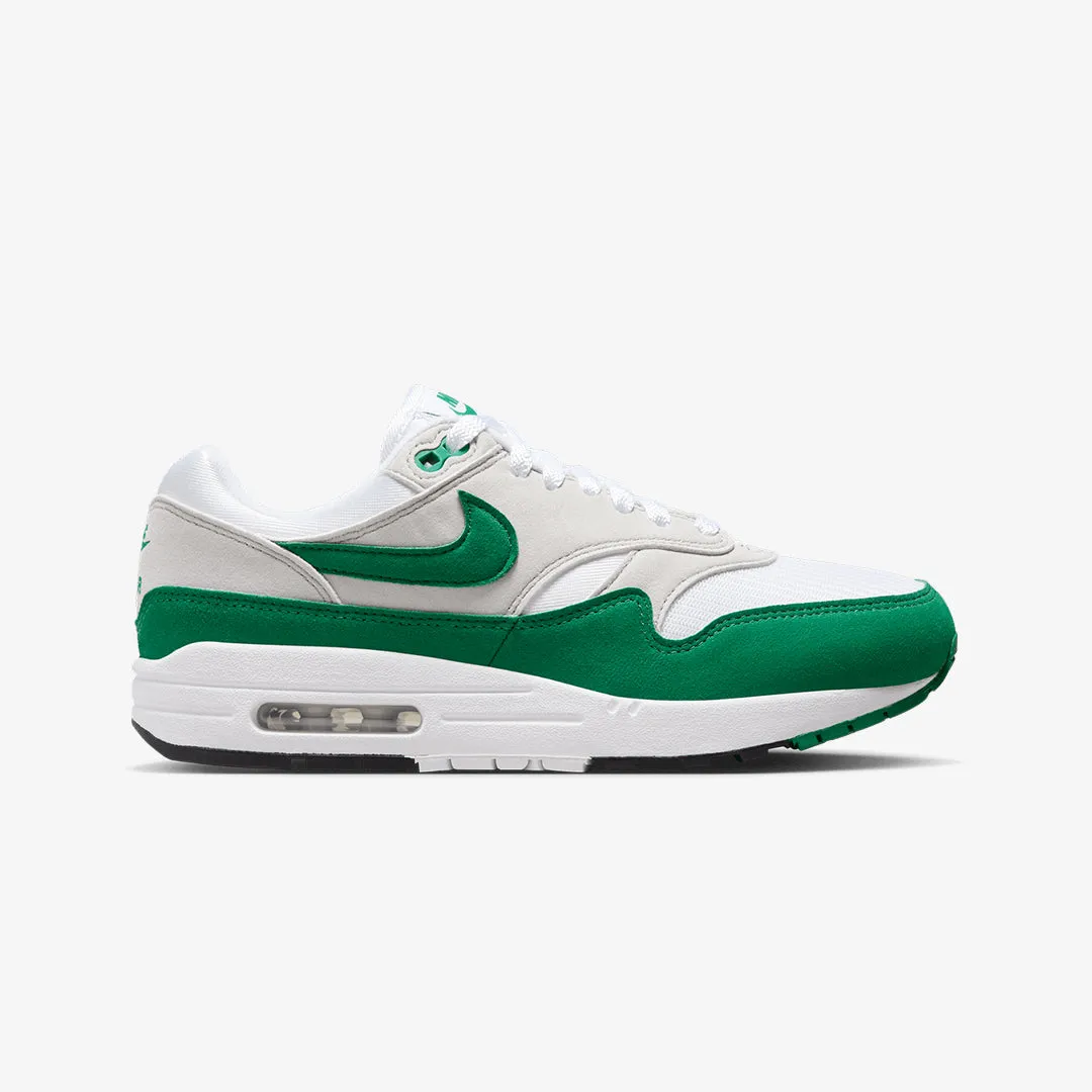 Nike | WMN'S AIR MAX 1  { NEUTRAL GREY/MALACHITE-WHITE-BLACK