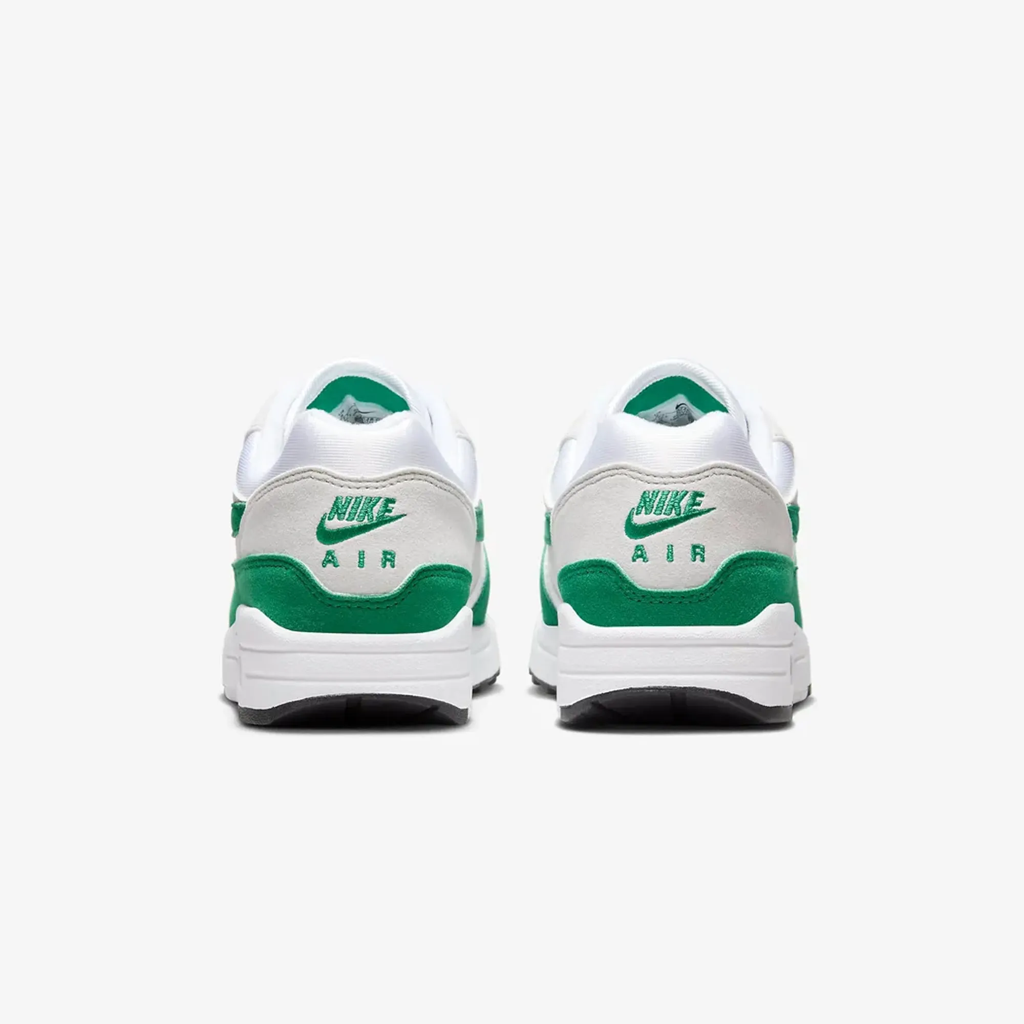 Nike | WMN'S AIR MAX 1  { NEUTRAL GREY/MALACHITE-WHITE-BLACK