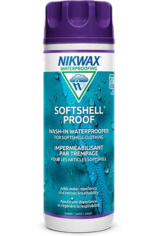 NikWax Softshell Proof 2024