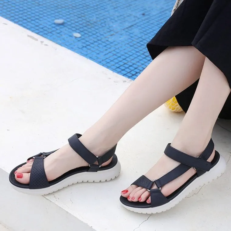 OCW Basic Summer Orthopedic Sandals Wedge Sole Water-resistant Modern Women