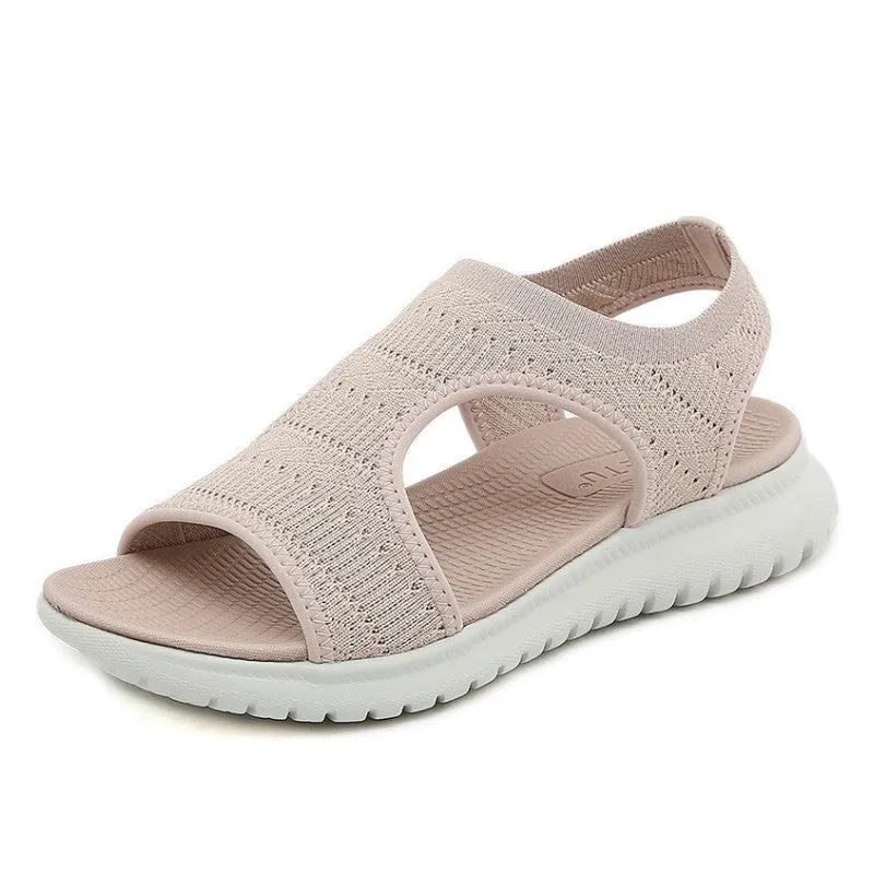 OCW Walking Orthopedic Sandals For Women Cut-out Sleeve Mesh Beach Sandals