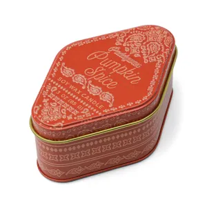 Paddywax Printed Tin Candle Pumpkin Spice 85g