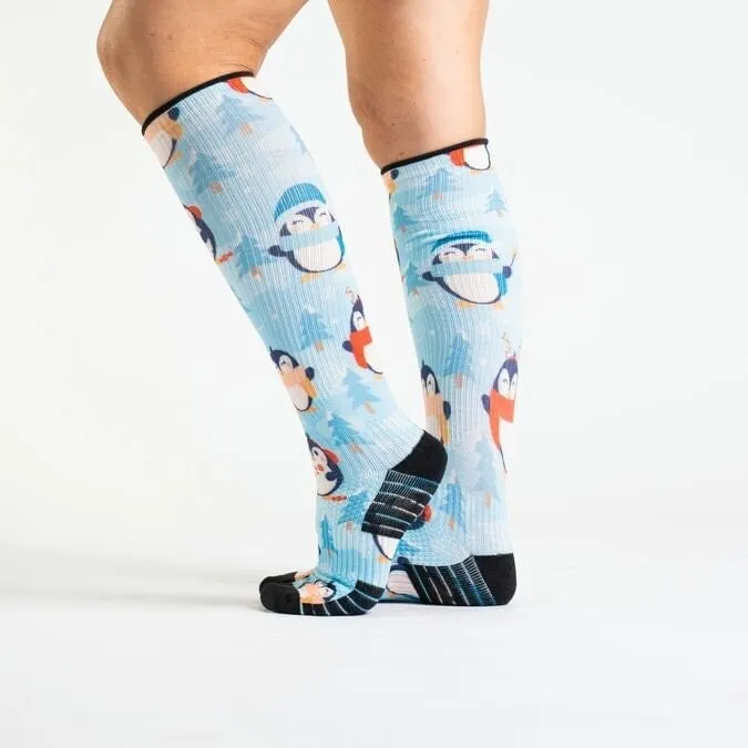 Penguin Parade Diabetic Compression Socks