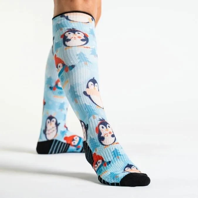 Penguin Parade Diabetic Compression Socks