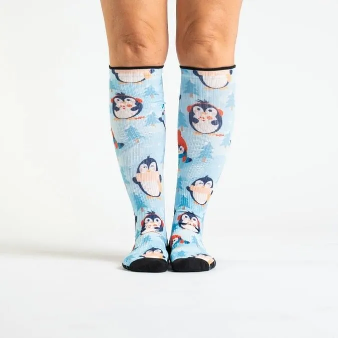 Penguin Parade Diabetic Compression Socks