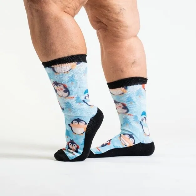 Penguin Parade Non-Binding Diabetic Socks