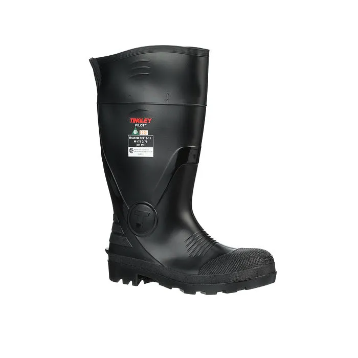 Pilot Safety Toe Puncture-Resistant Knee Boot