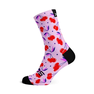 Pink Cherries Socks