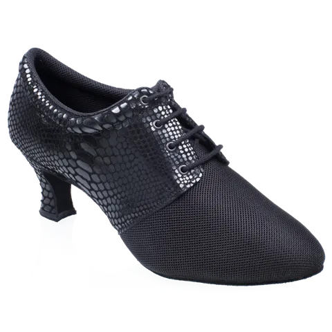 Ray Rose 413 Artemis Black Croc Ladies Practice Dance Shoes 413ra