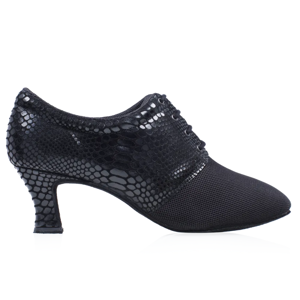 Ray Rose 413 Artemis Black Croc Ladies Practice Dance Shoes 413ra