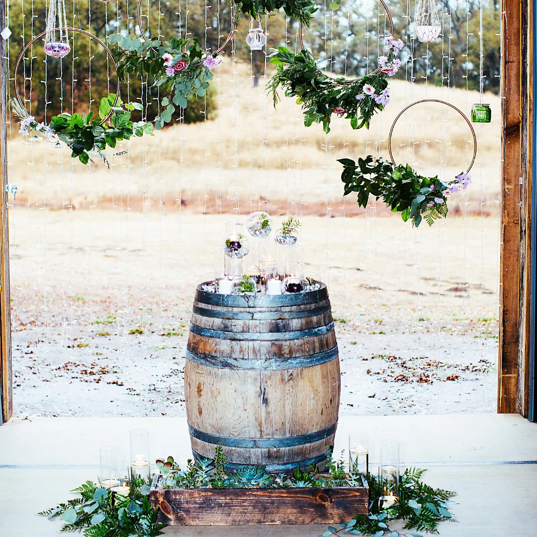 Retired Barrel - Wedding décor - FREE Personalization