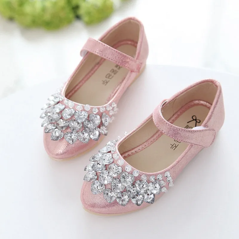 Rhinestones Princess Party Shoes