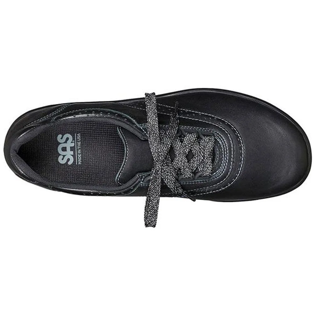 SAS Walk Easy Black Leather (Women's)