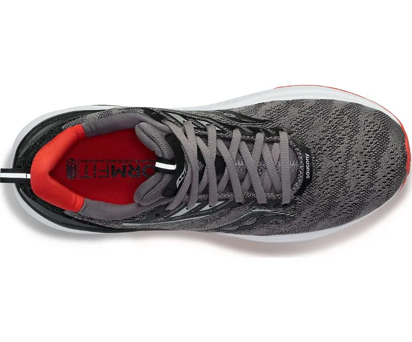 Saucony | Echelon 9 | Men's | Charcoal/Red Sky