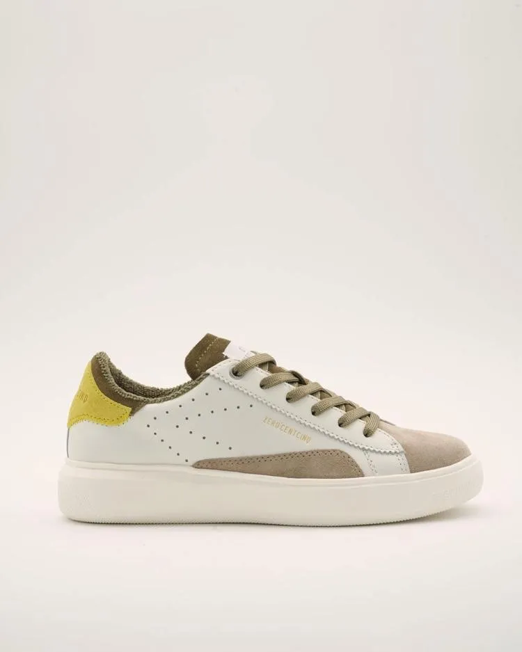 Sc03 Luna Dbl Khaki Chunky Sneakers