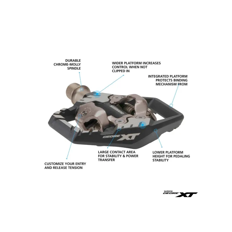 Shimano XT PD-M8120 Trail Pedals