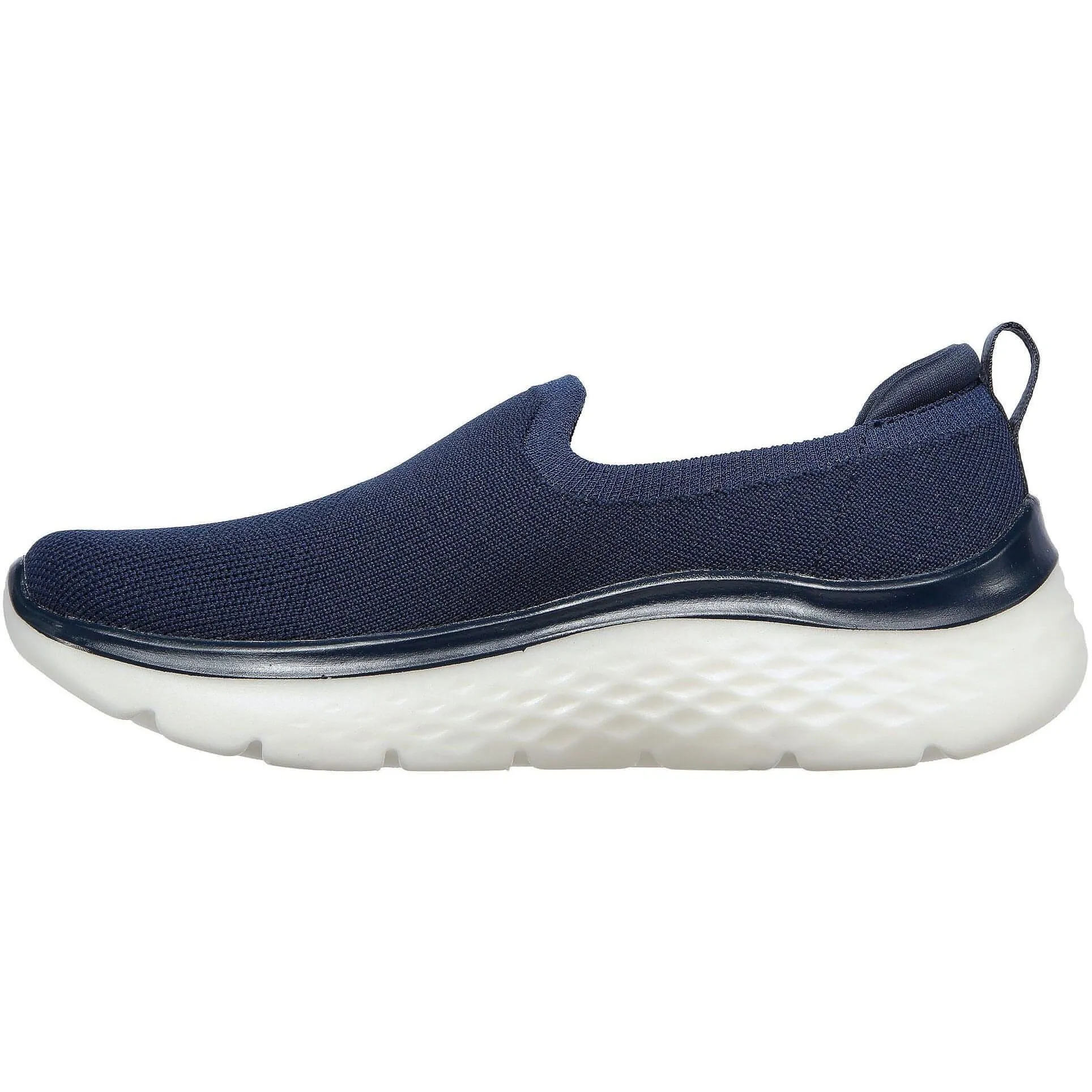 Skechers GoWalk Hyper Burst Slip On Womens Walking Shoes - Navy