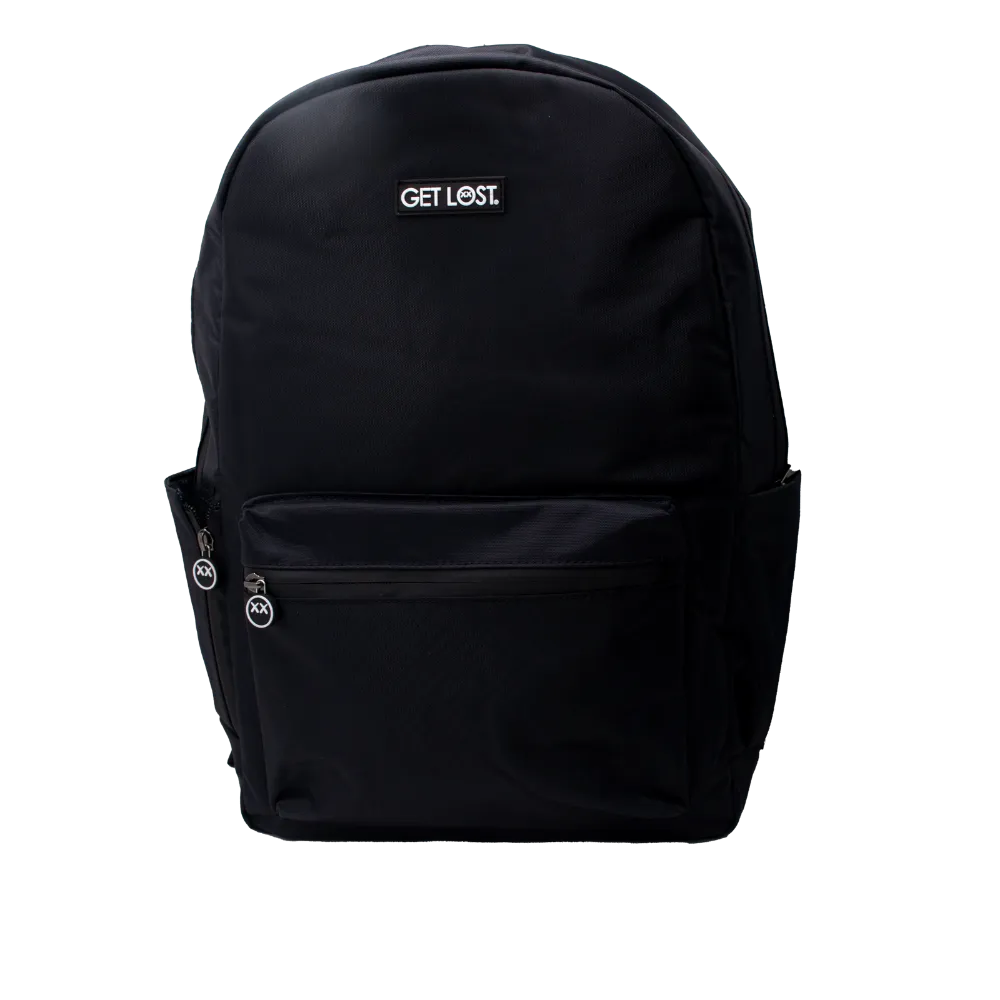 Smell-Proof Premium Backpack by GET LOST (BLACK)