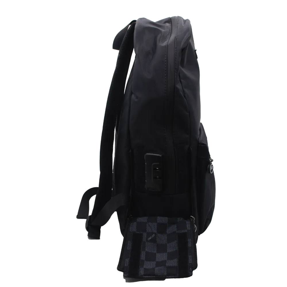 Smell-Proof Premium Backpack by GET LOST (BLACK)