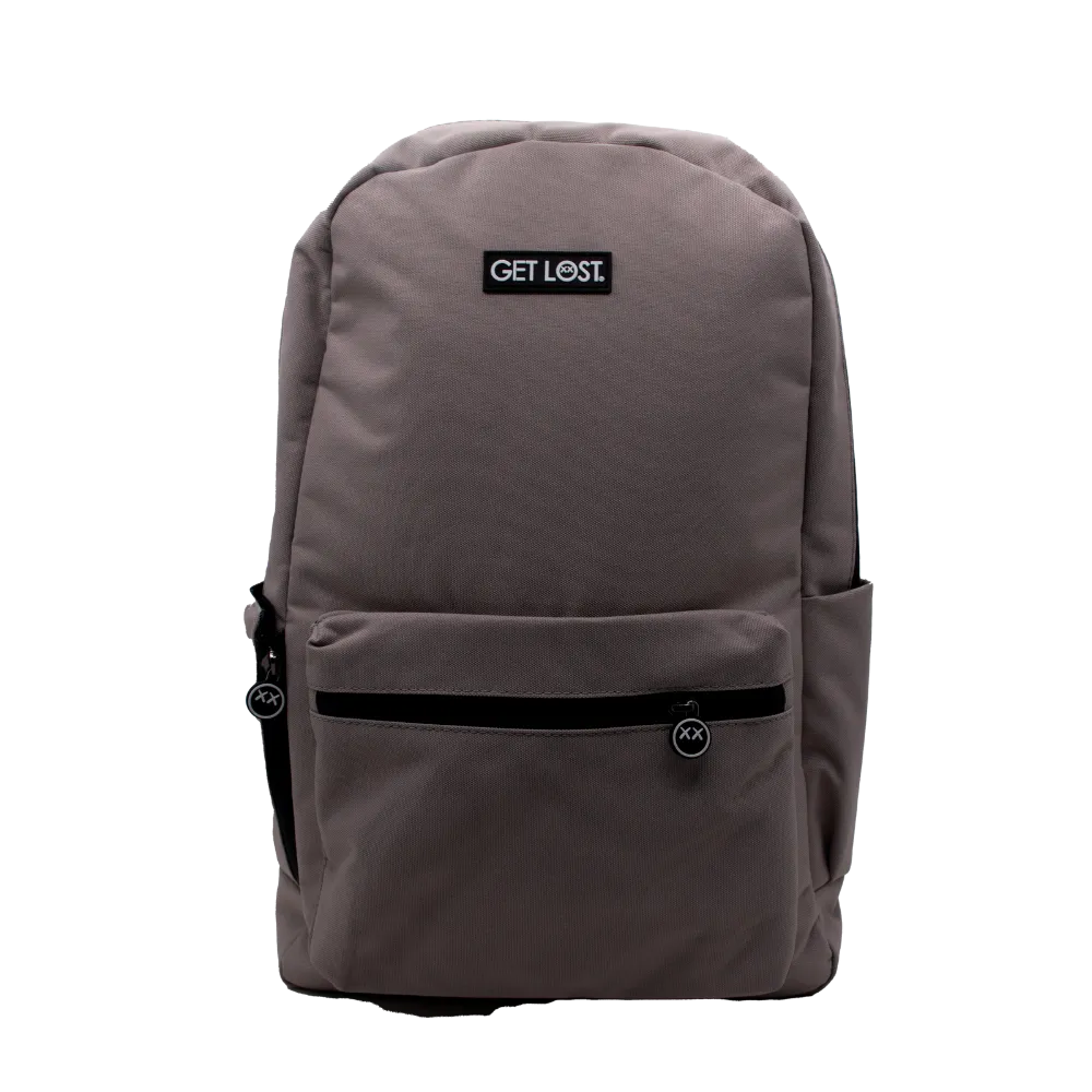 Smell-Proof Premium Backpack by GET LOST (GRAY)