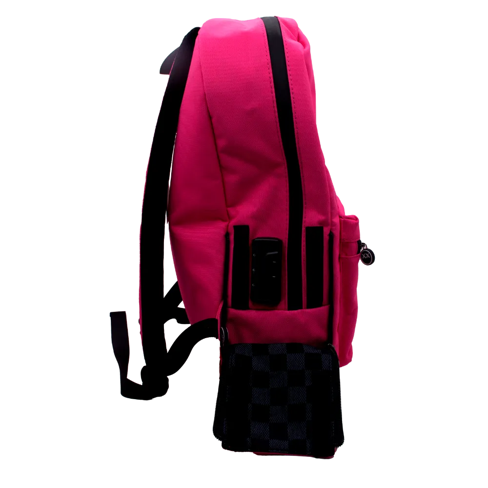 Smell-Proof Premium Backpack by GET LOST (PINK)