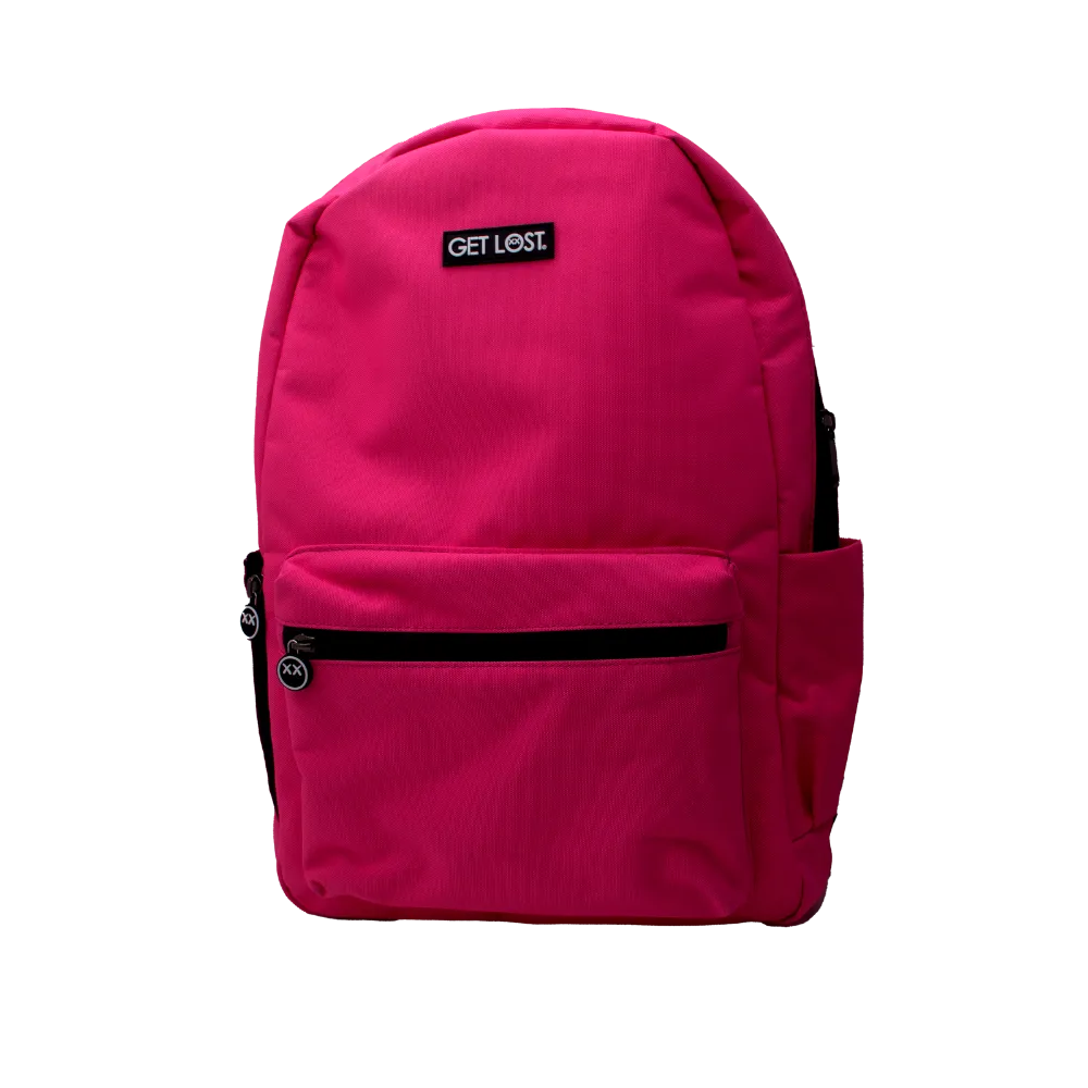 Smell-Proof Premium Backpack by GET LOST (PINK)