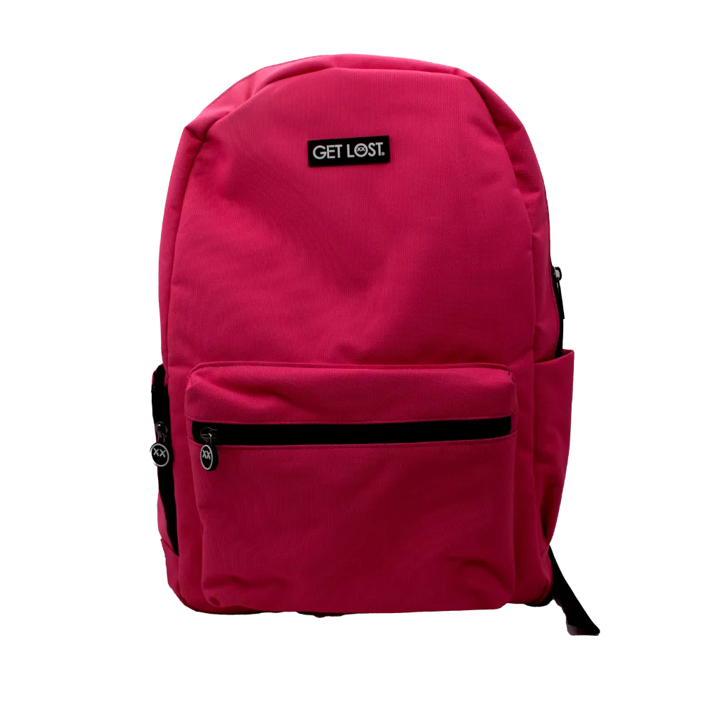 Smell-Proof Premium Backpack by GET LOST (PINK)