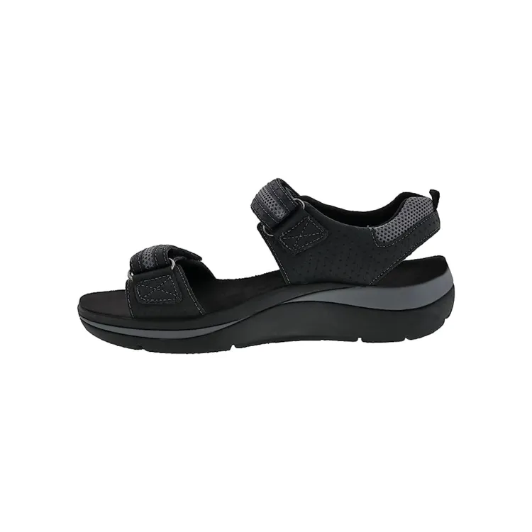 Sophie Orthopedic Black Sandal