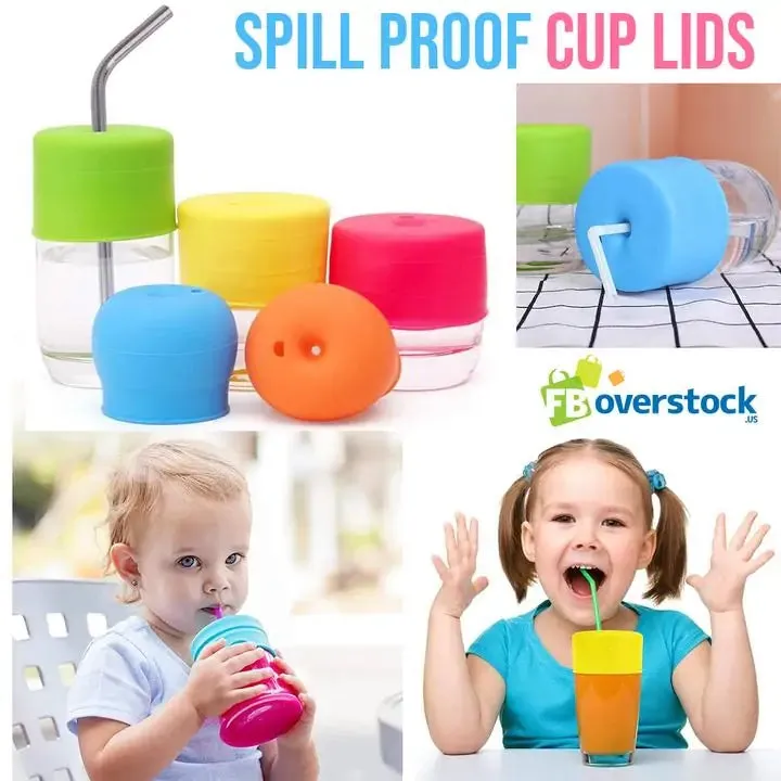 Spill Proof Sippy Lids