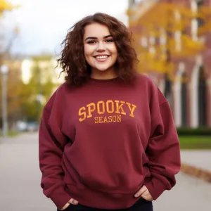 Spooky Season Embroidered Sweatshirt