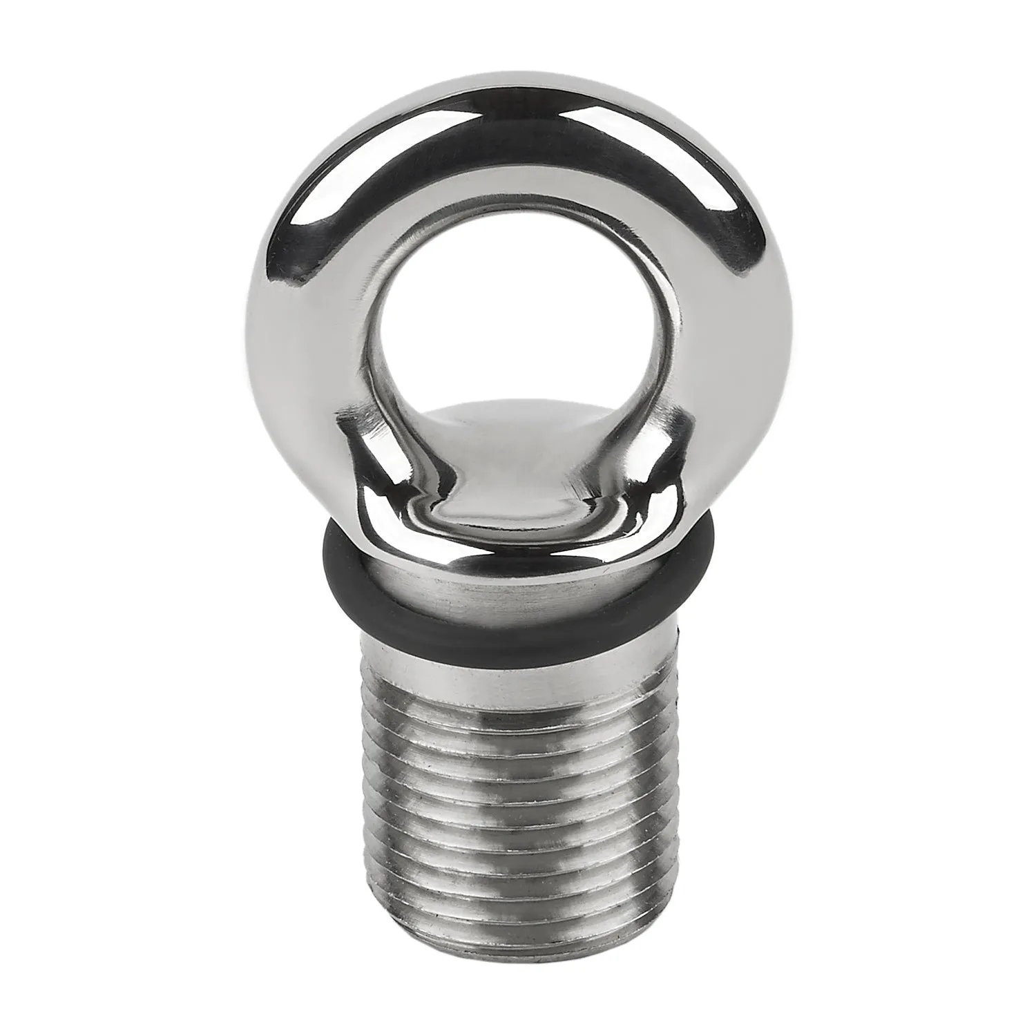 Stainless Steel screw eye for 78-77 base.    78-76