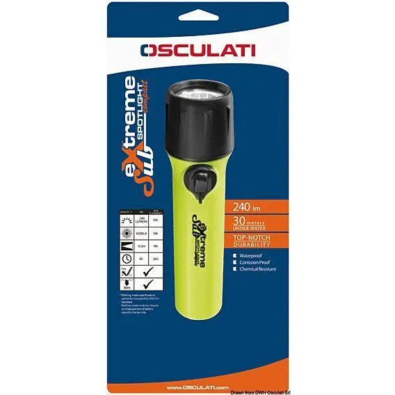 Sub-Extreme Light Underwater LED torch Osculati