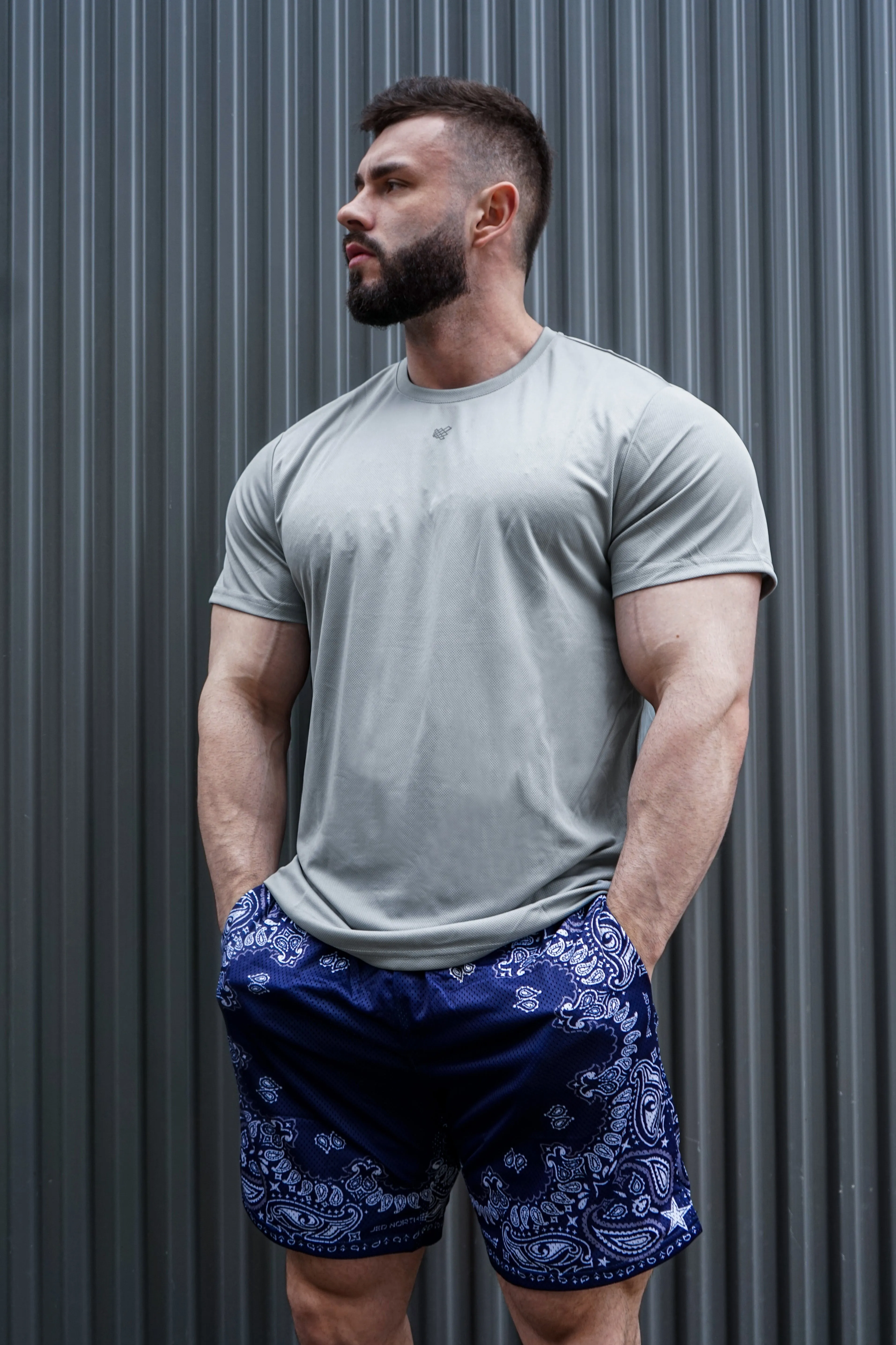 Tactical Fast-Dry Training T-Shirt - Polar Silver