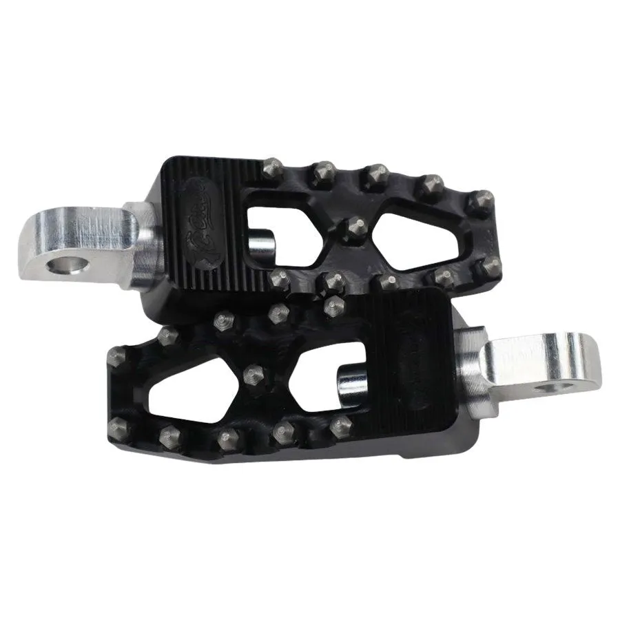 TC Bros Pro Series Black MX Lite Foot Pegs