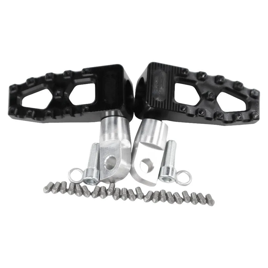 TC Bros Pro Series Black MX Lite Foot Pegs