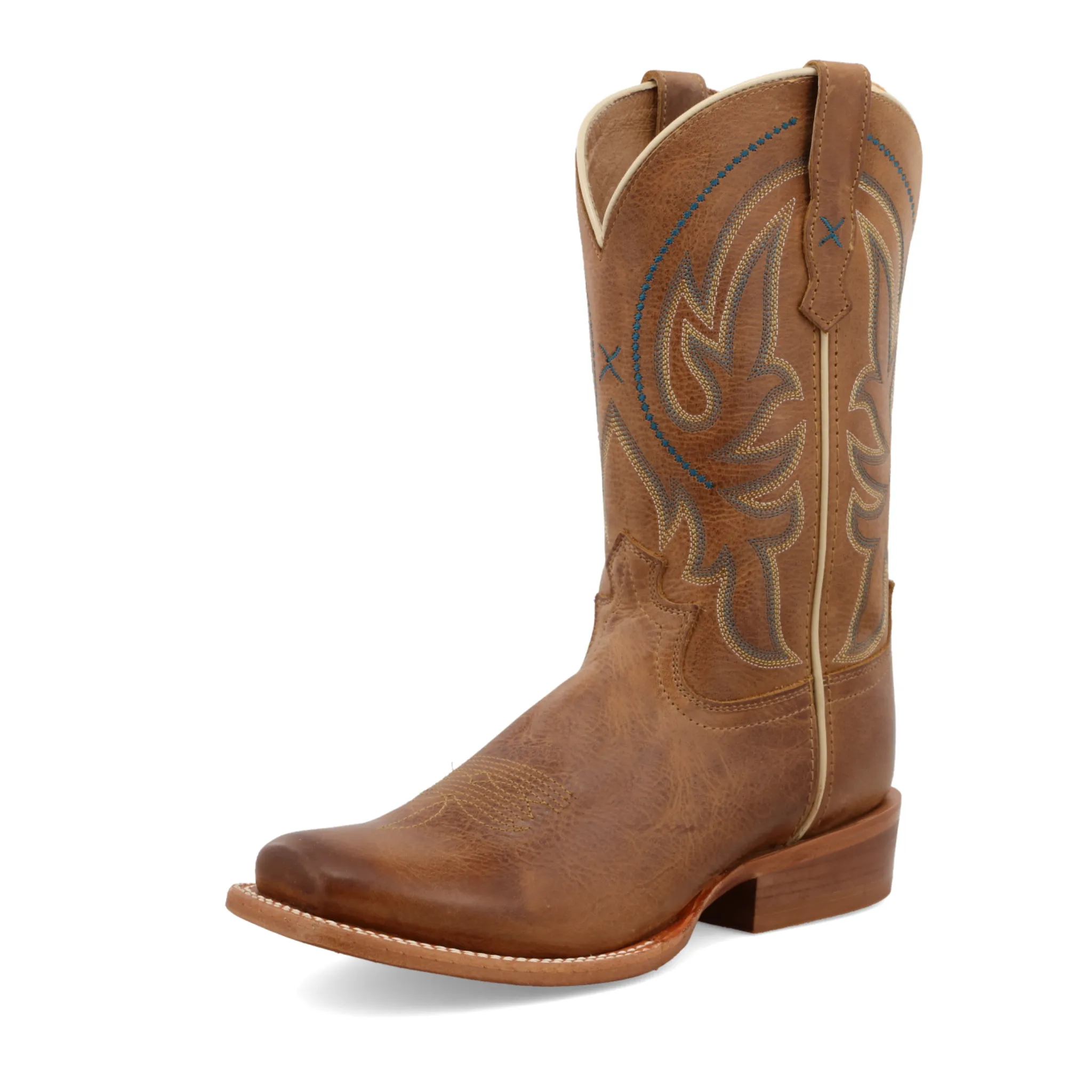 TWISTED X WOMEN'S RANCHER BUFF TAN WESTERN BOOT - WRAL019