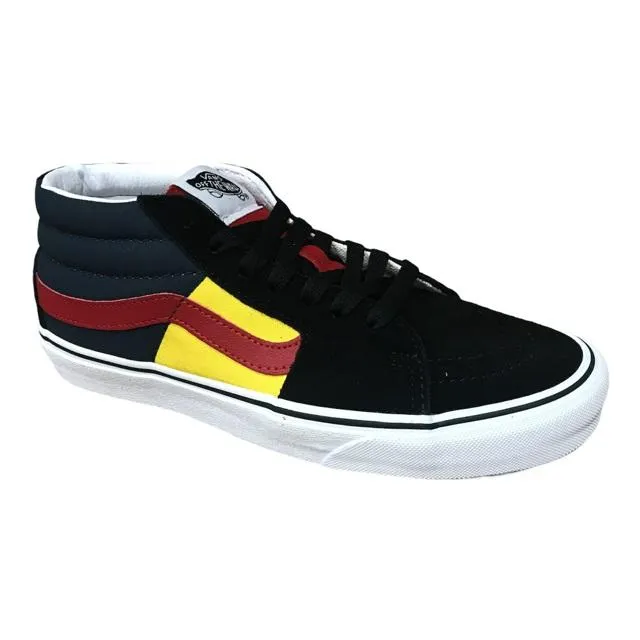 Vans scarpa sneakers da uomo SK8 Mid (Otw Rally) VN0A3WM3VXU1 nero-giallo-grigio