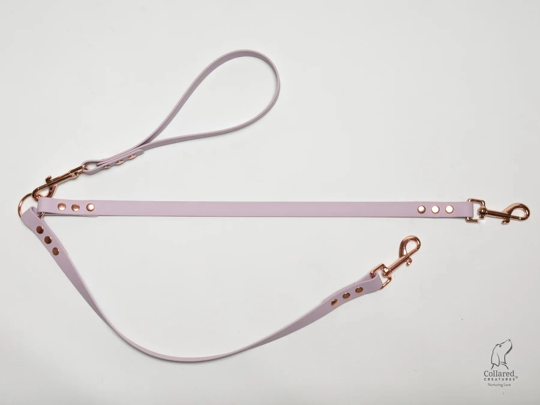 Waterproof Split Leads Black or Rose Gold Hardwear