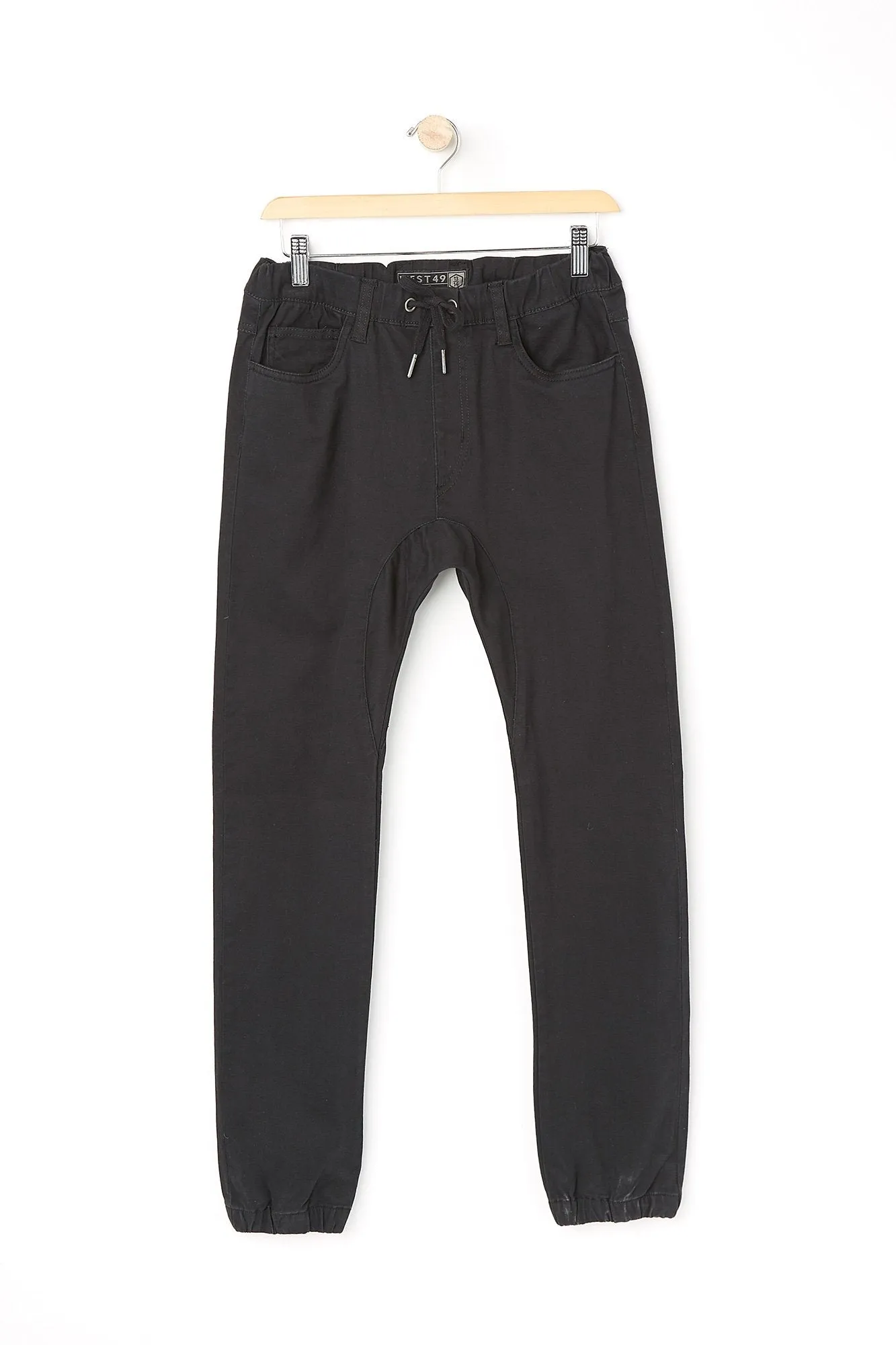 West 49 Youth Black Drop Drawstring Jogger