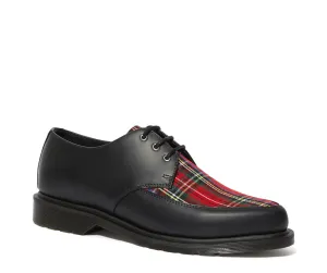 WILLIS BLACK RED STEWART SMOOTH TARTAN OXFORD