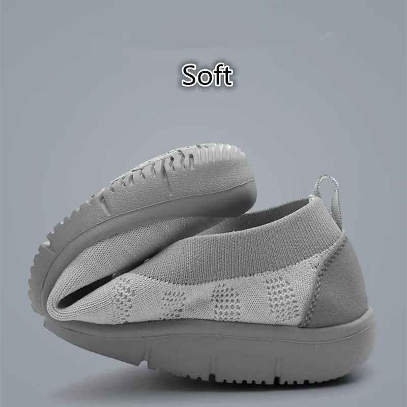 Women Causal Slip-on Wearable Rubber Walking Athletic Sneakers