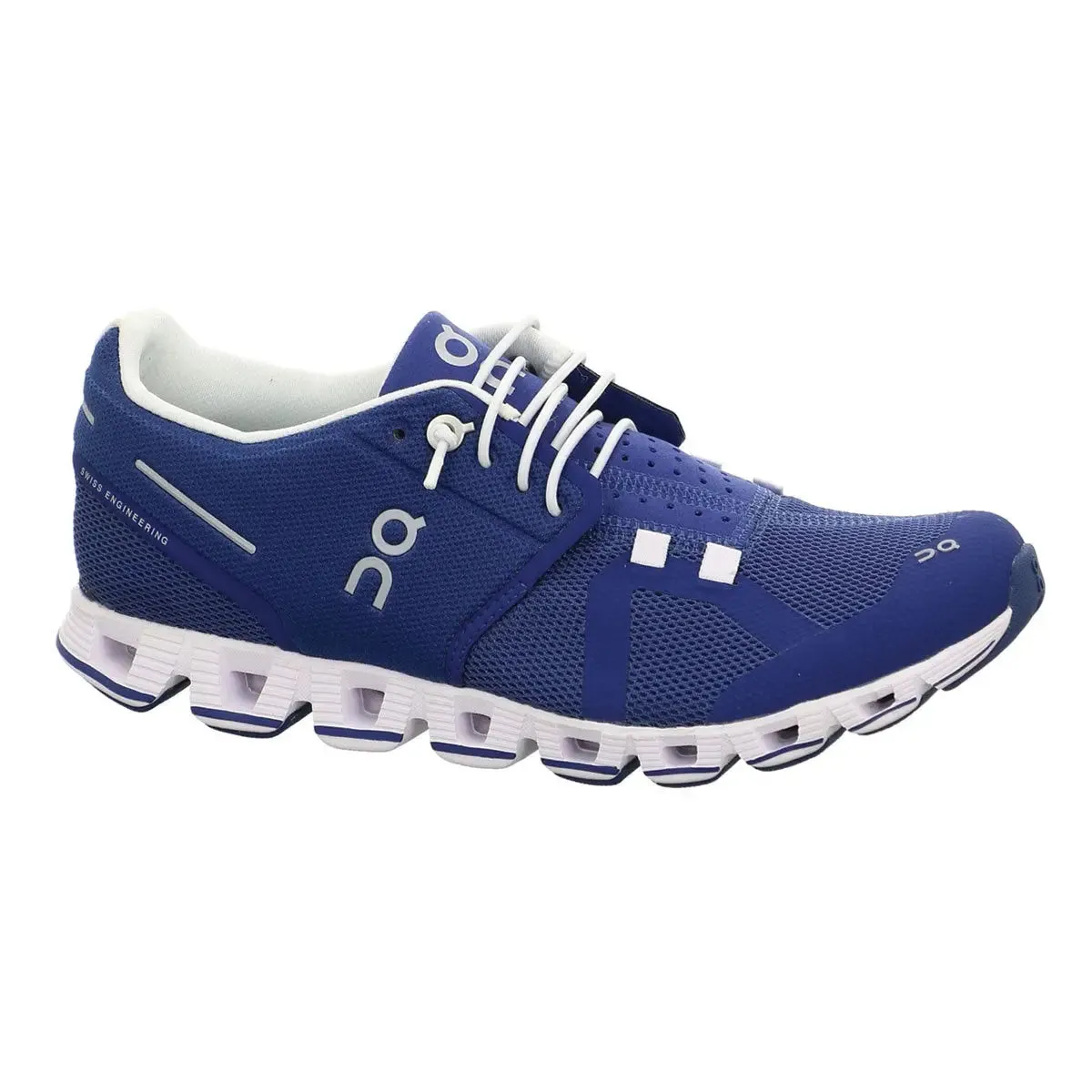 Womens On Running Cloud - Denim Blue / White