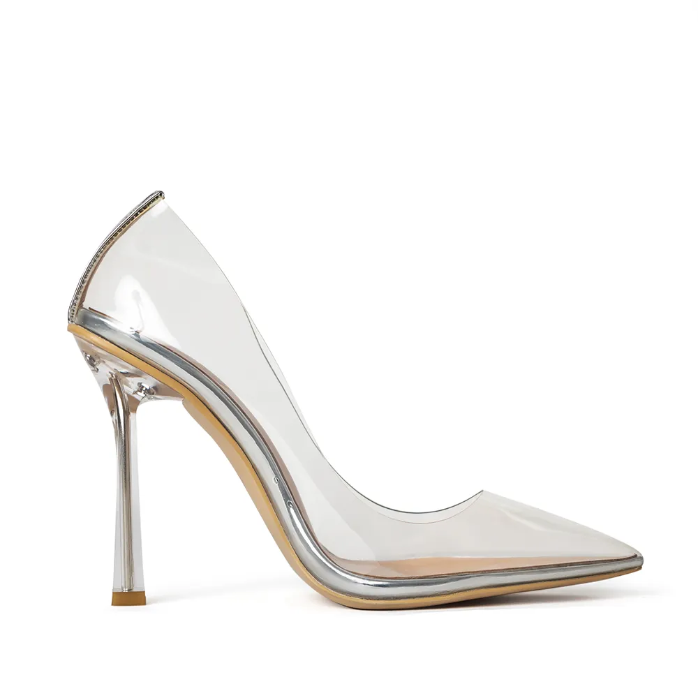 Yonce Glass Pumps