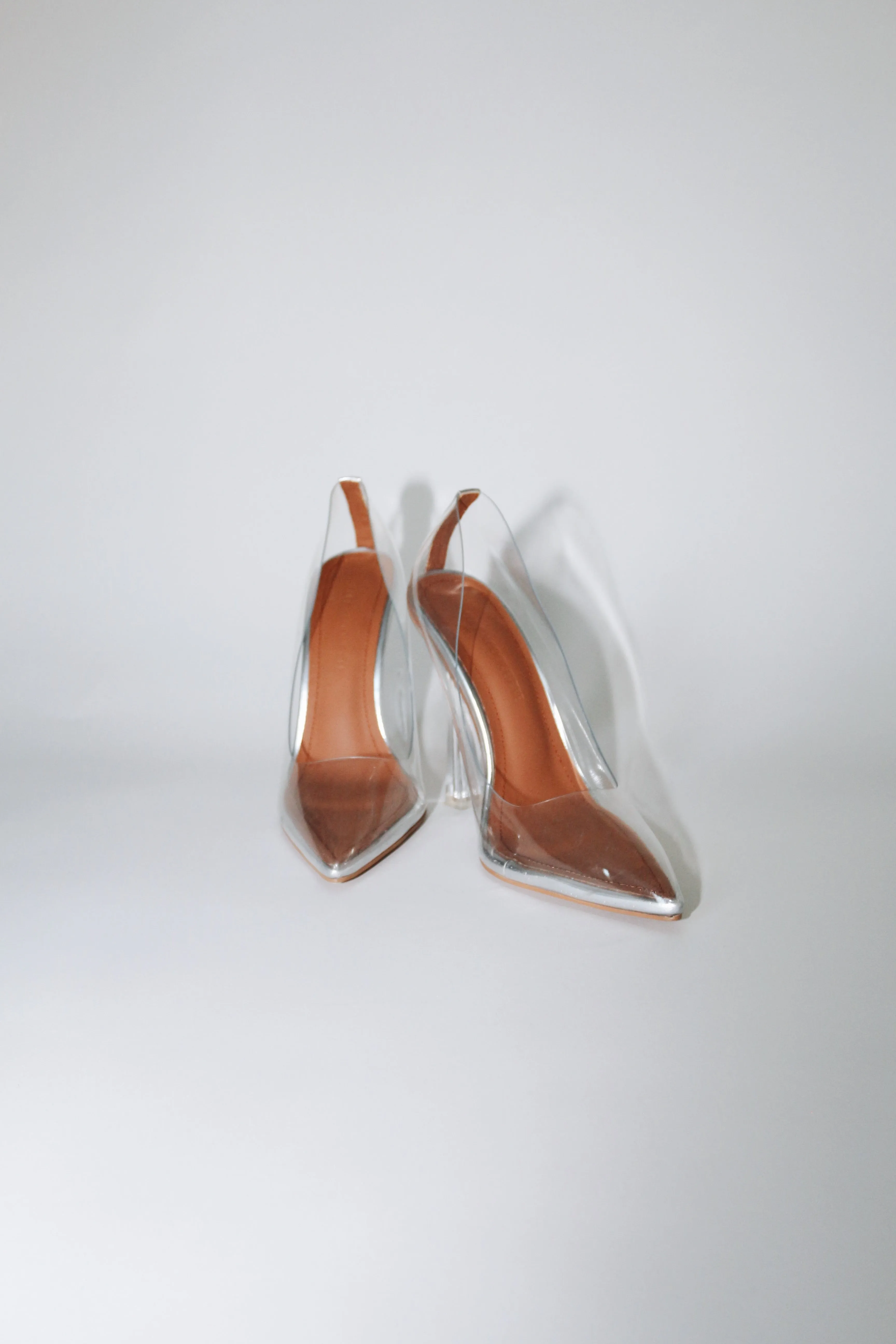 Yonce Glass Pumps