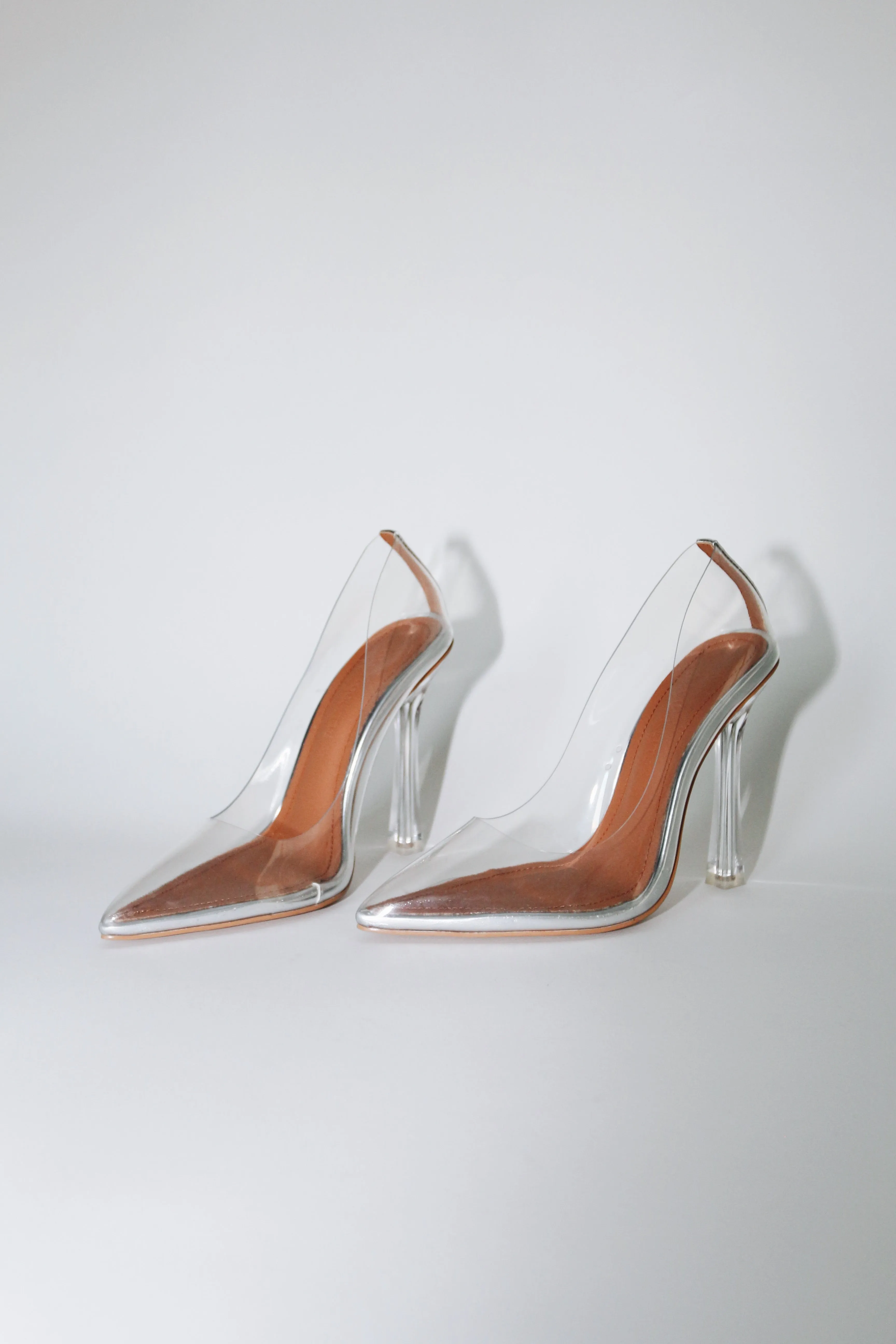 Yonce Glass Pumps